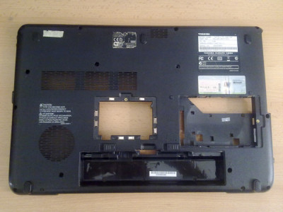 Carcasa inferioara Bottomcase Toshiba Satellite L500, L505 B? A141 foto