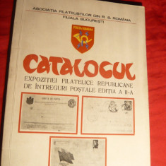 Catalog Expozitie Filatelica Republicana de Intreguri Postale ,Ed.IIa 1980