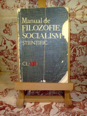 Manual de filozofie socialism stiintific clasa a XII a foto
