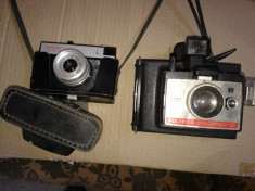2 aparate de fotografiat vechi ,de colectie,in stare de fuctionare reducere foto