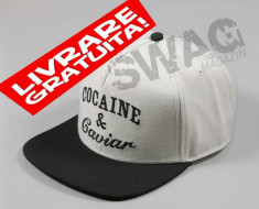 Sapca Cocaine and Caviar Crooks and Castles Snapback foto