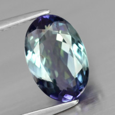 TANZANIT / Tanzanite Multicolor 1.97 CT Foarte frumos !!! NETRATAT !!!!! foto