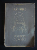 I. M. MARINESCU - RASFOIND SCRIITORII CLASICI (1942, usor uzata)