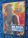 DIE HARD with a VENGEANCE (cu BRUCE WILLIS si SAMUEL L. JACKSON) - film DVD (original din ANGLIA, in stare impecabila!!!)