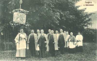 Carte Postala HG001 Sumuleu Ciuc - Procesiune religioasa foto