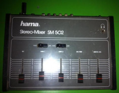 Hama Stereo-Mixer SM 502 4 Kanal Audio foto