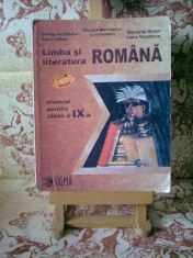 Nicolae Manolescu - Limba si literatura romana manual pentru clasa a IX a foto