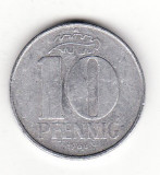 Germania - R.D.G. - 10 pfennig 1968 - KM# 10, Europa