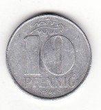 Germania - R.D.G. - 10 pfennig 1968 - KM# 10