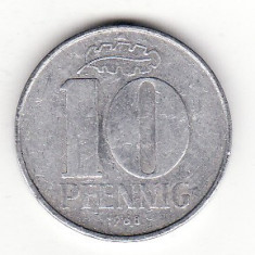 Germania - R.D.G. - 10 pfennig 1968 - KM# 10