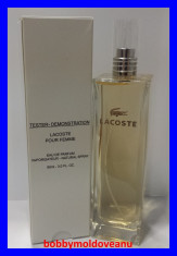 PARFUM TESTER LACOSTE POUR FEMME 90ML EDP foto