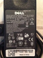 Incarcator laptop Dell original 19,5V 3.34A Model: PA-1650-05D2 foto