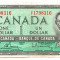 Canada - 1 dollar (dolar) 1954 - devil&#039;s face