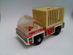 Jucarie veche - camion zoo - din seria FILIUS, perioada anilor &amp;#039;80, fabricata in RDG foto