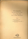 287 PARTITURA antebelica- Fur&#039;n Groschen Liebe ... -Lied und Slow-Fox -Ach, wie ist das Leben schon! -Lied und Foxtrot-starea care se vede