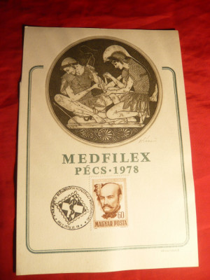 Gravura - Expozitie Medfilex 1978 ,smnat Kekesi Laszlo foto