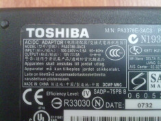 Vand alimentator/incarcator laptop Toshiba PA3378E-3AC3 15V/5A foto