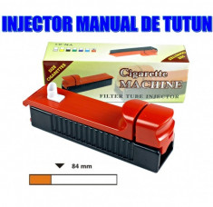 Aparat manual de facut tigari / injector tutun cu 1 tub, Injector manual pentru tutun - 004 foto