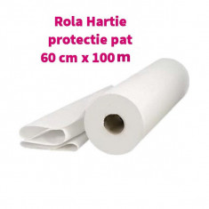 25 ron - Rola cearceaf medical , rola hartie pat , epilat , cosmetica , masaj - 100 M lungime foto