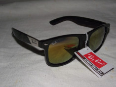 Ochelari de soare Ray Ban Wayfarer 2140 Black - Mirror ! OFERTA ! Cal.I la cel mai mic pret garantat !!! foto