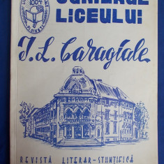 CURIERUL LICEULUI I.L.CARAGIALE - REVISTA LITERAR-STIINTIFICA , PLOIESTI , 1969