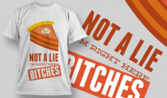 Tricou personalizat &amp;quot;Not a Lie&amp;quot; printeo foto