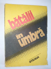 BATALII IN UMBRA - ALMANAH EDITAT DE REVISTA STEAUA &amp;amp;ndash; 1988 CLUJ -NAPOCA foto