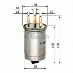 Filtru combustibil motorina - Bosch foto