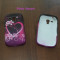 Livrare gratuita! Husa termorezistenta silicon-gel TPU Pink Heart pentru Samsung Galaxy S Duos S7562 calitate