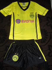 Echipament sportiv Puma Borussia Dortmund compleu borussia tricou Borussia echipamente sportive copii Model 2013-2014 Transport CURIER 15 Ron foto