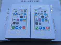 IPHONE 5S 16GB GOLD \ AURIU ~ NOU SIGILAT ~| NEVERLOCKED - LIBER DE RETEA | GARANTIE | MAGAZIN EURO_ALEX_SHOP - PESTE 2000 DE CALIFICATIVE POZITIVE foto