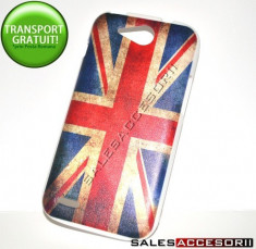 HUSA ALBA GEL - SILICON ORANGE REYO MODEL UK FLAG - TRANSPORT GRATUIT POSTA RO! foto