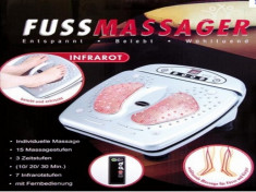 Aparat pentru masaj &amp;quot; Fuss Massager&amp;quot;, terapie cu infrarosu. Nou. Pret exceptional!!! foto