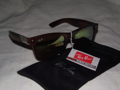 Ochelari de soare Ray Ban Wayfarer 2140 Brown - Mirror ! OFERTA ! Cal.I la cel mai mic pret garantat !!! foto