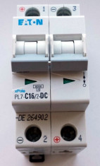 PL7-C16/2-DC - Intreruptor automat 6kA C16/2-DC - EATON Moeller series foto