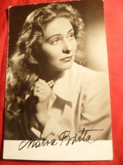 Fotografie- Maria Botta - Artista Emerita a RPR ,cu autograf foto