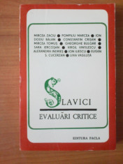 d4 Evaluari Critice - Ioan Slavici foto