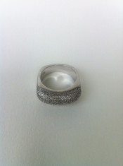 Inel de argint cu marcasite foto