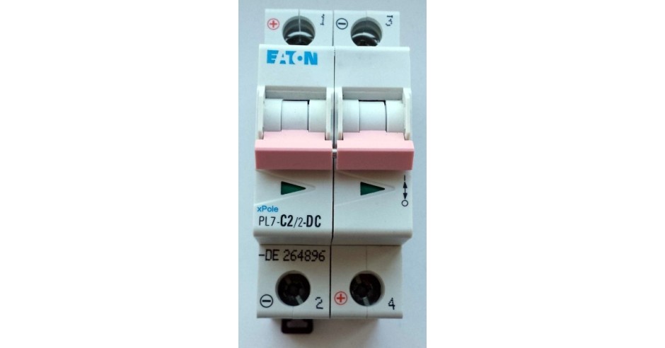 PL7-C2/2-DC - Intreruptor automat 6kA C2/2-DC - EATON Moeller series ...