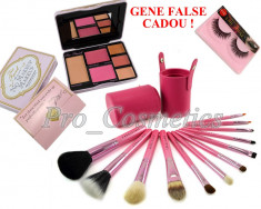 Trusa Farduri Too Faced No Makeup Makeup + 12 Pensule Machiaj Fraulein38 + CADOU foto