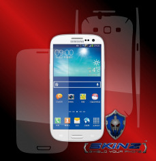 SAMSUNG GALAXY S3 NEO I9300I - Folie SKINZ Protectie Full Body Ultra Clear AutoRegeneranta,Invisible shield,husa tip skin,carcasa,ecran,display foto