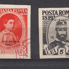 No(09)timbre-Romania 1938-L.P.128b-Centenarul nasterii regelui Carol I-NEDANTELETE-serie deparaiata