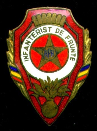 INSIGNA INFANTERIST DE FRUNTE RPR STARE FRUNTAS EXCELENTA