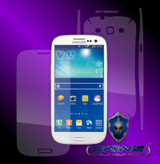 SAMSUNG GALAXY S3 NEO I9300I - Folie SKINZ Protectie Full Body Ultra Clear HD,Invisible shield,profesionala,husa tip skin,carcasa,ecran,display foto