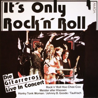 Die gitarreros it&amp;#039;s Only Rock&amp;#039;N&amp;#039; Roll disc vinyl lp muzica hard pop rock VG+ foto