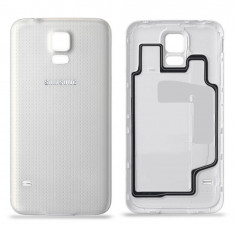 Carcasa capac baterie Samsung Galaxy S5 i9600 White foto