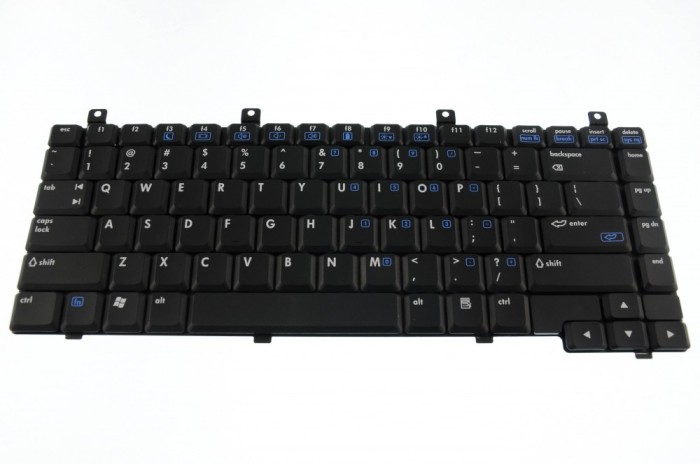 Tastatura laptop HP Compaq nx6125, nx9100, nx9110, dv5000, dv5100, dv5200, ze2000, zv6200, SPS-393568-001, Model: MP-03903US-6985, P/N: PK13ZLI0100