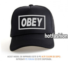 SAPCA, SEPCI TRUCKER, cu plasa, snapback - OBEY - e x c l u s i v ! foto