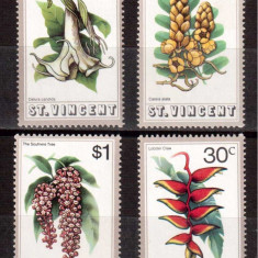 ST. VINCENT 1972, Flora, serie neuzata, MNH