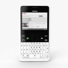 Telefon Telefon mobil NOKIA Asha 210 Dual Sim White foto